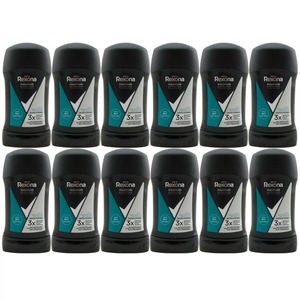 Rexona MAN Desodorante Stick Antibacterial 12X50ml Desodorante Antitranspirante - Product Image 2