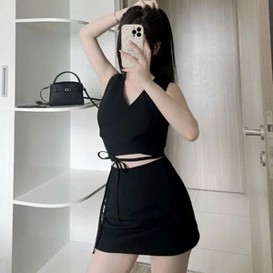 [Prezzo di fabbrica] abito corto ST27 con camicia senza maniche in <span class=keywords><strong>3</strong></span> colori per una facile scelta incrociata da DRAGONEX 2025 - Product Image 2