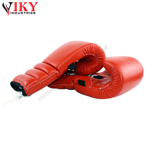 Guantes de boxeo con estampado de logotipo personalizado de servicio OEM de Venta caliente, guantes de boxeo más nuevos de calidad portátil de Viky Industries - Product Image 2
