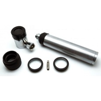 10X Magnifier Electric Dermatoscope Brass Handle | Professional Dermascope Instrument Set Skin Analyzer Dermatology Examination