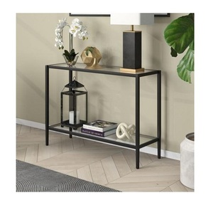 Hot selling best quality iron metal <b>console</b> <b>table</b> with elegant handcrafted details perfect for modern home interiors - Product Image 2