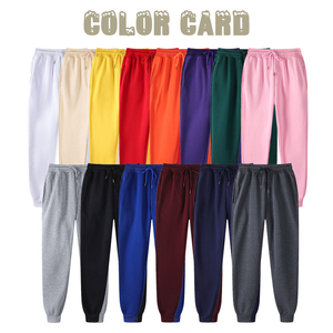 Haute qualité 330GSM polaire personnalisé propre Logo pantalons longs automne et hiver décontracté polaire pantalons de survêtement hommes pantalons de survêtement - Product Image 2