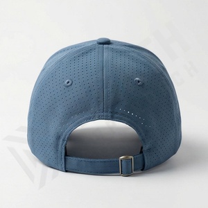 Casquettes de baseball avec logo brodé, 6 panneaux, 100% coton, chapeau de sport de haute qualité, unisexe, imperméable, respirant, réglable, courant - Product Image 2