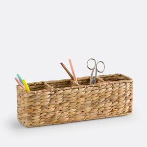 Portalápices de Jacinto de Agua, Precio de Productor, Cesta para Rotuladores Tejida a Mano - Product Image 2