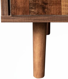 Modern Walnut Anjelica 29.92\" <b>Sideboard</b> Stylish Home Decor Furniture for Dining & Living Room <b>Storage</b> - Product Image 4