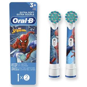 Têtes de brosse de rechange extra douces pour enfants Oral-B Marvel's Spider-Man-2ct - Product Image 6