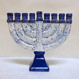 Menorá de Metal Negra para Hanukkah, Precio al por Mayor, Portavelas Geométrico Moderno para Decoración del Hogar en Días Festivos Judíos, en Venta - Product Image 4