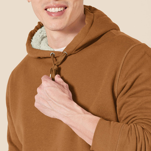 Sweat à capuche personnalisé pour homme, manches longues, en molleton de coton, sweat à capuche uni personnalisé avec votre logo - Product Image 3