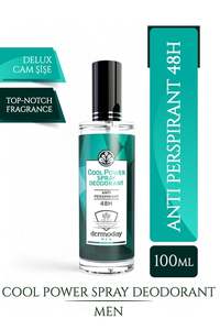 Desodorante en Aerosol Dermoday Cool Power para Hombre, 100 ml, Botella de Vidrio de Lujo, Antitranspirante de 48 Horas - Product Image 2
