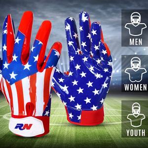 Gants de sport de football entièrement sublimés de qualité supérieure, antidérapants, avec paume en cuir, couleur personnalisée, design moderne pour hommes/femmes - Product Image 5