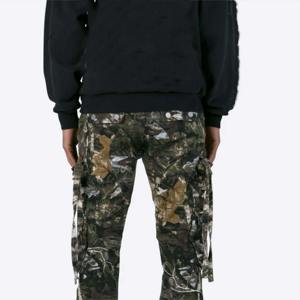 Pantalones Cargo de cuero para hombre, duraderos y de moda, ideales para uso diario y ropa de trabajo, pantalones de chándal para hombre - Product Image 3