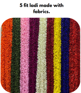 หลากสี5ฟุตผ้าแขวนสำหรับสุภาพสตรีแบบดั้งเดิมแนวตั้งตกแต่งผนังเพดานประตูบ้านสำหรับงานแต่งงานวันครบรอบ - Product Image 2