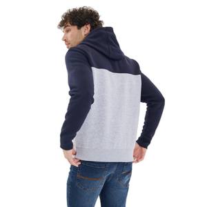 เสื้อฮู้ดผู้ชายไซส์ XS สไตล์ลำลองสำหรับฤดูใบไม้ร่วง ผ้าฝ้ายฟลีซ สีพื้น มีฮู้ด รับสกรีนโลโก้ ออกแบบลายพิมพ์นูน ปัก 3 มิติ ระบายอากาศได้ดี - Product Image 3