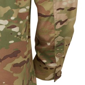 Camisa de camuflaje de uniforme táctico OEM ODM para hombre, camisas de uniforme táctico de manga larga de mezcla de algodón y poliéster que absorbe la humedad - Product Image 4