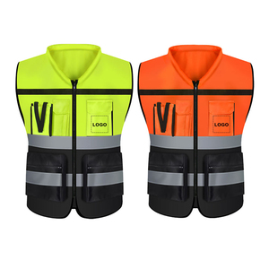Chaleco de Seguridad Reflectante de Alta Visibilidad de la Mejor Calidad para Trabajadores, Color Personalizado, Talla Grande, Nuevo Diseño - Product Image 2
