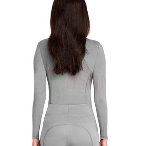 Tissu en polyester et élasthanne en vrac, sweat-shirts d'équitation pour femmes, taille et couleur personnalisées disponibles, directement de l'usine, imperméable et coupe-vent - Product Image 3