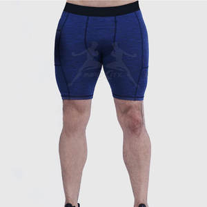 Diseña tus propios pantalones cortos de compresión de tamaño personalizado Venta caliente Pantalones cortos de compresión de secado rápido para adultos - Product Image 1