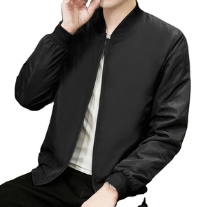 Chaqueta universitaria de invierno para hombre, cuello levantado, transpirable, de secado rápido, de lana, informal, con bolsillos de manga regular - Product Image 2