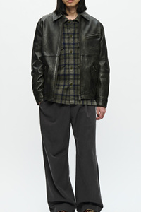 Chaqueta extragrande de cuero de vaca para hombre con estilo, ropa informal para hombre, tela de alta calidad 100% con logotipo personalizado e impresión Digital - Product Image 3