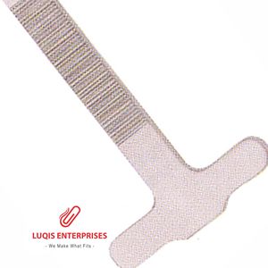 Ciseau à os à bord rubiné en forme de T, instrument chirurgical ORL, outil de coupe osseuse de précision en acier inoxydable de qualité médicale - Product Image 3
