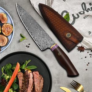 Cuchillo de Cocina Profesional de Acero de Damasco con Alto Contenido de Carbono PRESTIGE BLADES, Servicio OEM ODM Personalizado de Alta Calidad al por Mayor - Product Image 5