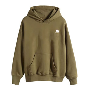 Diseña tus propias sudaderas con capucha de invierno de alta calidad para hombre, nuevo estilo, cantidad a granel, sudaderas con capucha de hombro caído para hombre - Product Image 1