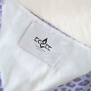 Etiqueta de precio al por mayor Etiqueta de etiqueta de material de poliéster de algodón Etiqueta de etiqueta de la mejor calidad para venta en línea - Product Image 6