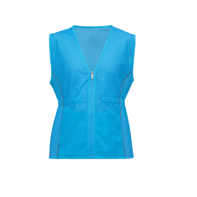 Premium Quality Hi-Vis Worker Vest for Women Custom Logo Reflective Safety Clothing Wholesale Martial Arts Training Apparel