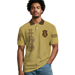 Polo brodé Iota Phi Theta 1963, fraternité grecque, vêtements universitaires pour hommes - Product Image 4