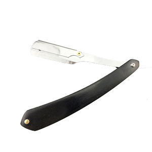 Nuevo Navaja de Afeitar Plegable de Acero Inoxidable 2026 para Barba, Herramienta Profesional de Barbero, Cuchilla Recta Personalizada, Caja de Regalo - Product Image 5