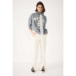 Sweat-shirt oversize imprimé effet délavé - Product Image 1