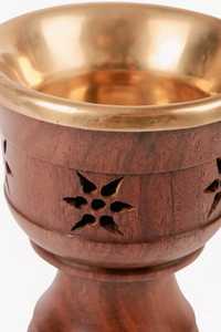 Handmade Solid <b>Wood</b> Madkhan Religious Incense <b>Burner</b>-Best Selling Sandalwood Scented Holder Spring Summer All-Season Homes - Product Image 5