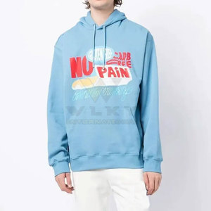 Sweats à capuche avec logo personnalisé bonne qualité avec impression bouffante pour hommes au prix de gros sweats à capuche avec impression bouffante - Product Image 1