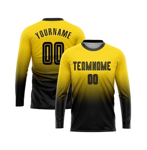 Cheap Custom Football <b>Soccer</b> Jersey Shirt Men Women Unisex High Quality Material Customized Colors Logo Quick Dry Anti-UV - Product Image 2