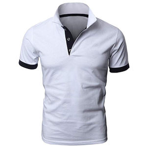 Hommes de luxe de haute qualité pour polos Designers brodés personnalisés T-shirts tricotés grande taille Couleur contrastée Élégant - Product Image 4