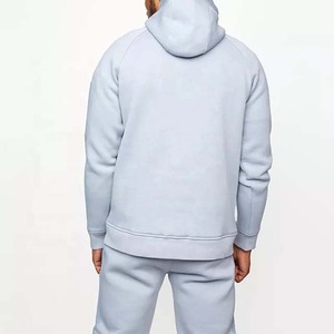 Custom Print Premium Jogging Gym Pullover Tracksuit Slim fit Men's Clothing Track Suit Cotton Fleece Hoodie and Jogger <b>Set</b> 2025 - Product Image 3