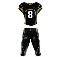 Ensemble de maillots de football américain unisexe grande taille, haute qualité, respirant, séchage rapide, antibactérien, anti-UV, uniforme sportif personnalisé