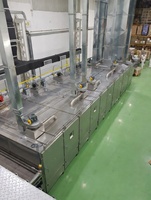 SUISER MAKINE SGF1200 RVS notenverwerkingsmachine industriële braadoven 2000 kg/uur gasaangedreven
