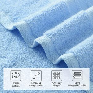 Premium Quality 100% Cotton <b>Bath</b> <b>Towel</b> <b>Sets</b> Quick-Dry Woven 5 Star Luxury Hotel Hand <b>Towels</b> Wholesale Customized ODM - Product Image 5