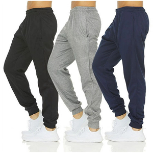 Pantalones Deportivos de Algodón para Hombre, Cintura Elástica, Franja Lateral, Estilo Casual, Tejido de Punto Medio, para Otoño - Product Image 4