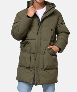 Veste matelassée pour homme de qualité supérieure, nouvelle conception, veste matelassée à fermeture éclair pour homme, poids lourd - Product Image 1