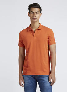 เสื้อยืดโปโลของผู้ชายเสื้อโปโลแขนสั้นผ้าคอตตอน100% กันยับสำหรับชุดลำลองแบบสั่งตัดสีได้ - Product Image 6