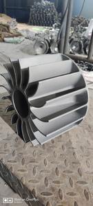 Piezas fundidas de precisión de acero inoxidable personalizadas con impulsor abierto de alta calidad para bomba industrial OEM fábrica de proveedores de piezas de maquinaria - Product Image 2