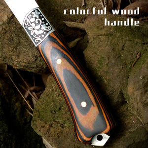 ขวานทำจากไม้ขวานสแตนเลสแบบหมาป่าสำหรับตั้งแคมป์กลางแจ้งขวานแบบยุทธวิธีทำจากไม้ - Product Image 2