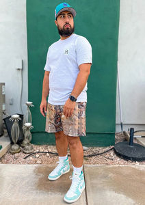 Shorts de Malla Casuales Unisex Personalizados al por Mayor para la Temporada 2026, hasta la Talla 6XL, Multicolores con Patrón Sólido, Cintura Media, Sublimación - Product Image 6