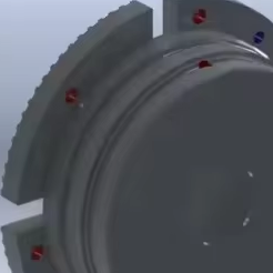 Ensembles de roulements de transmission de puissance électromagnétique à usage intensif Systèmes de machines d'automatisation industrielle Services de moulage d'embrayage - Product Image 2
