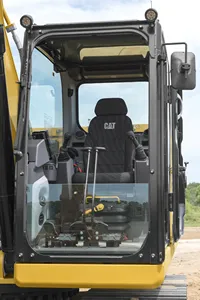 Excavadora de cadenas Caterpillar 323GX amarilla, excavadora hidráulica para movimiento de tierras en obras de construcción - Product Image 6