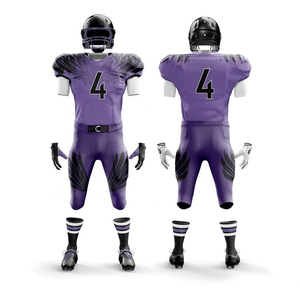Uniforme de fútbol americano de alta calidad de malla 100% poliéster uniforme de fútbol americano hecho en Pakistán uniforme de fútbol americano - Product Image 1