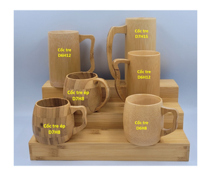 Tasses à café et thé écologiques en bambou de grande capacité, saines et réutilisables, de style américain, 500ml - Product Image 4