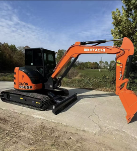 Excavadora Usada Hitachi ZAXIS 55usr de 5.5 Toneladas, Mini Excavadora de Segunda Mano, Económica y a Precio Accesible - Product Image 1